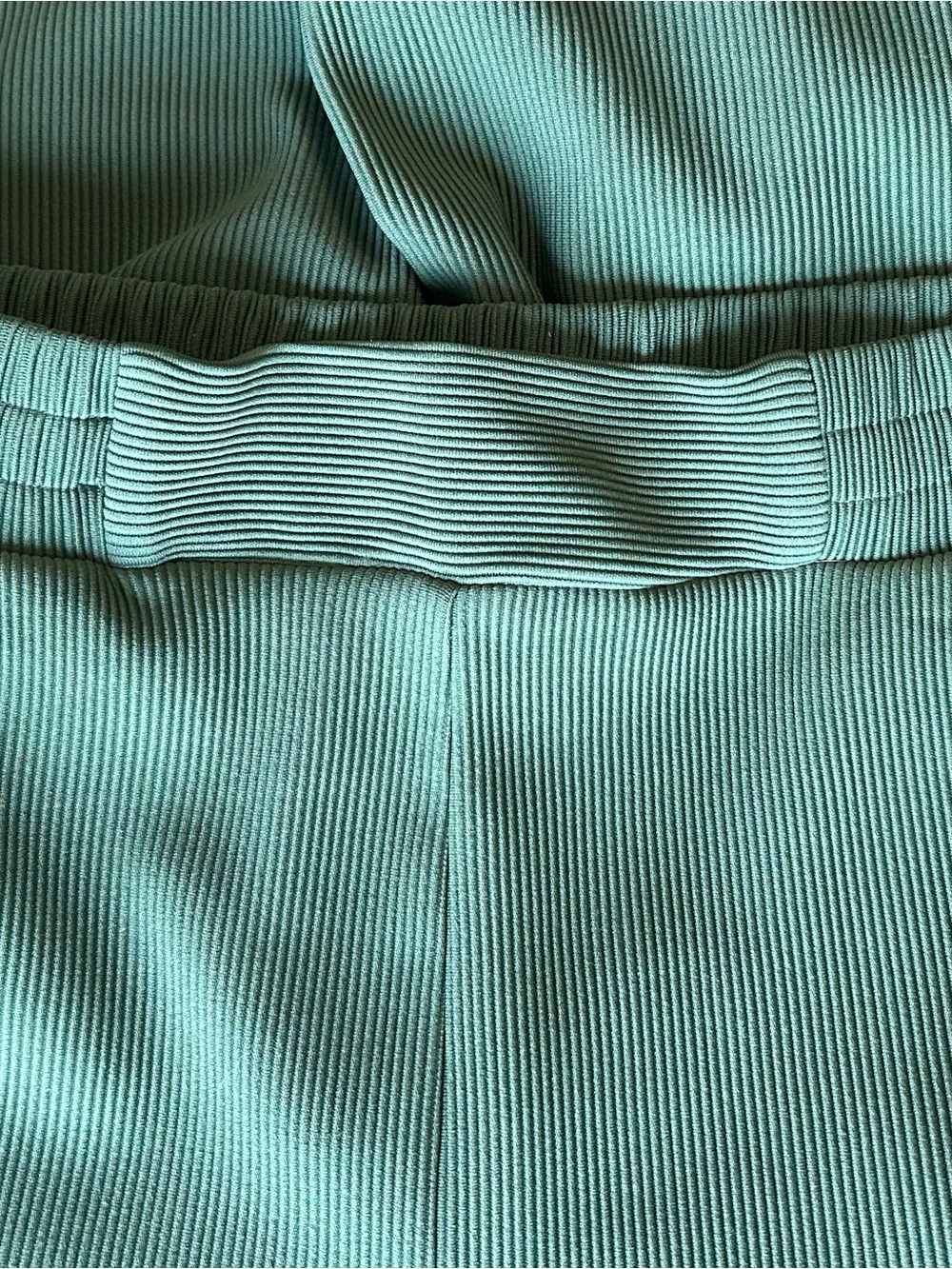 Zenana Outfitters Deep Green Wide-Leg Two-Piece Set - Picture 8 of 9
